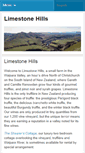 Mobile Screenshot of limestonehills.co.nz